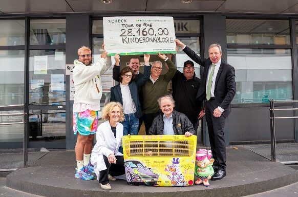 „Tour de Rü“: 28.160 Euro für die Kinderonkologie - Titelbild